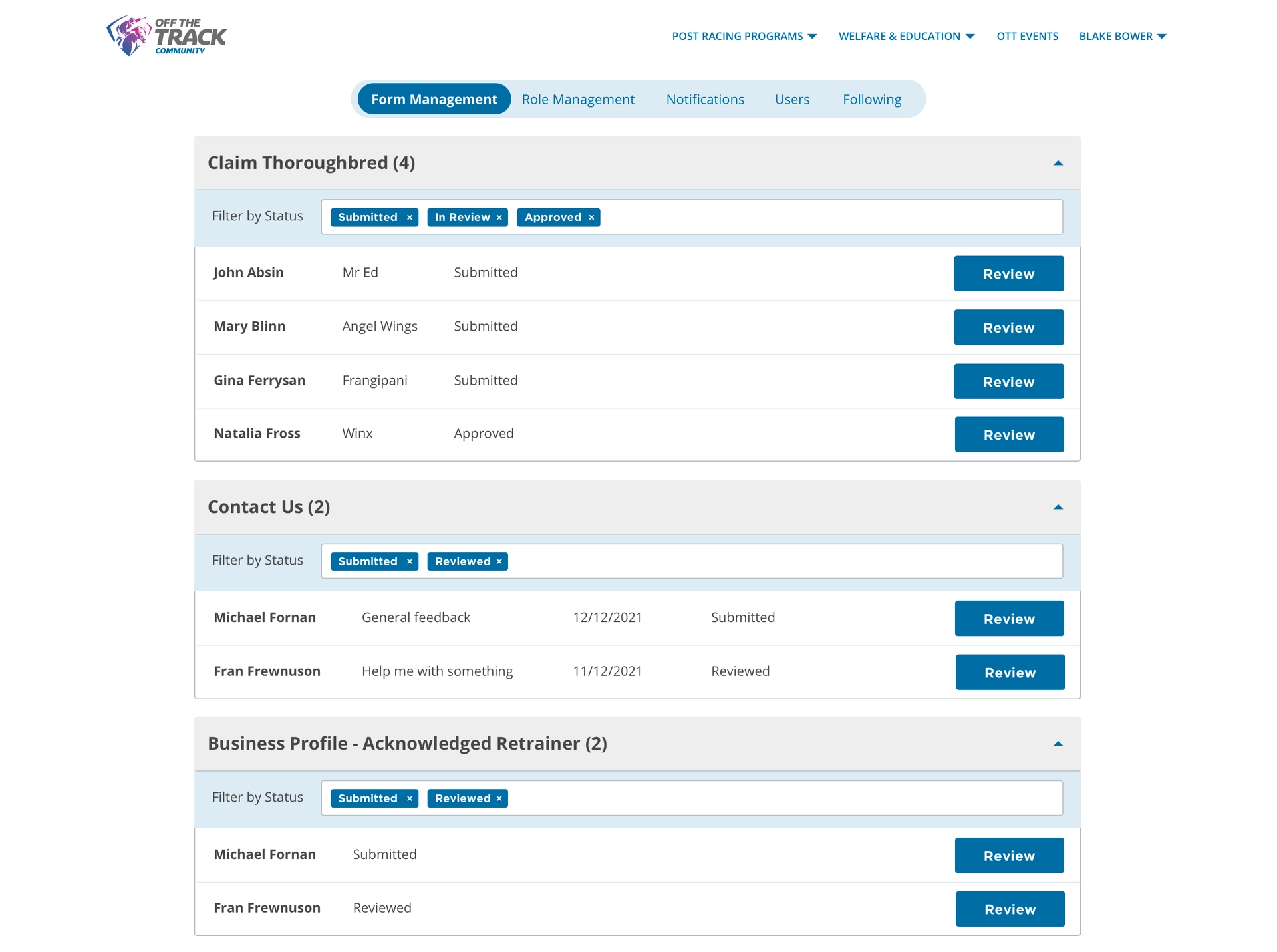 Admin Dashboard supporting design 2